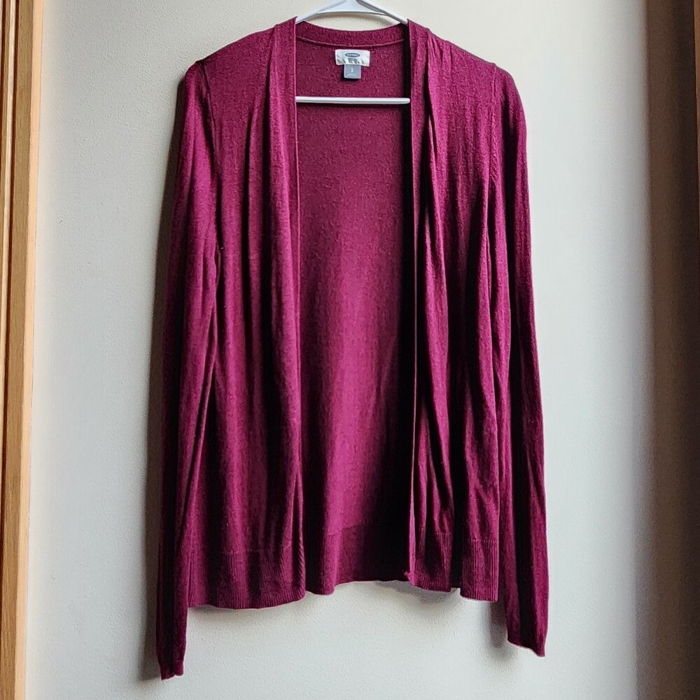 Old Navy Purple Open Cardigan Size Small